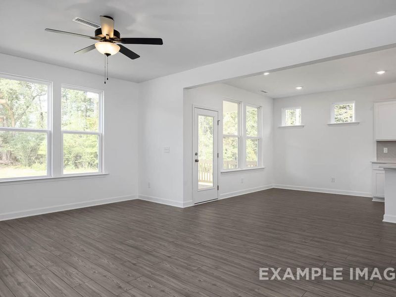 Spacious, unfurnished interior of a new home in Woodland Crossing, Zebulon (Image 31).