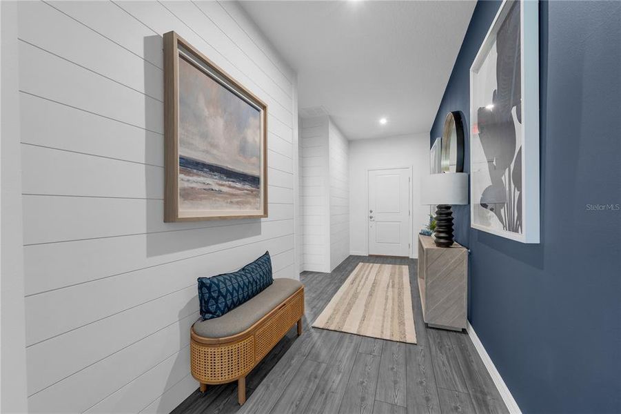 Furnished interior view inside a new home in Green Leaf, West Melbourne (Image 5).