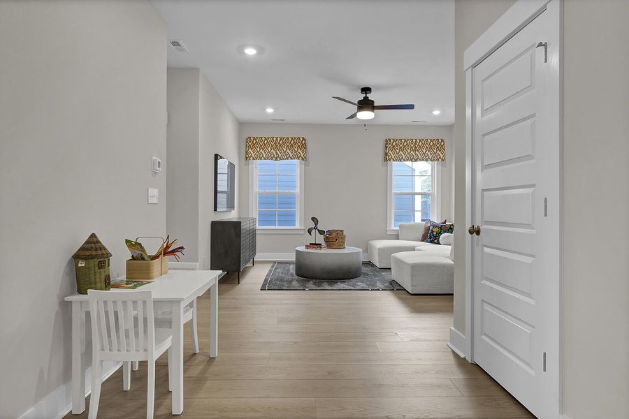 Furnished interior view inside a new home in Hewing Farms, Summerville (Image 25).