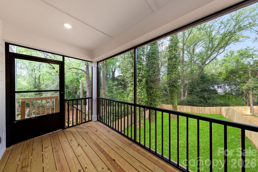 Exterior details and patio area of a home in , Charlotte (Image 4). Exterior details and patio area of a home in , Charlotte (Image 4).