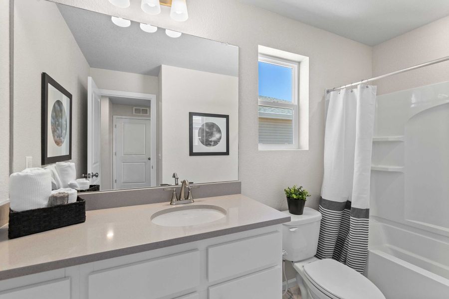 Furnished interior view inside a new home in Green Valley Ranch, Aurora (Image 21).