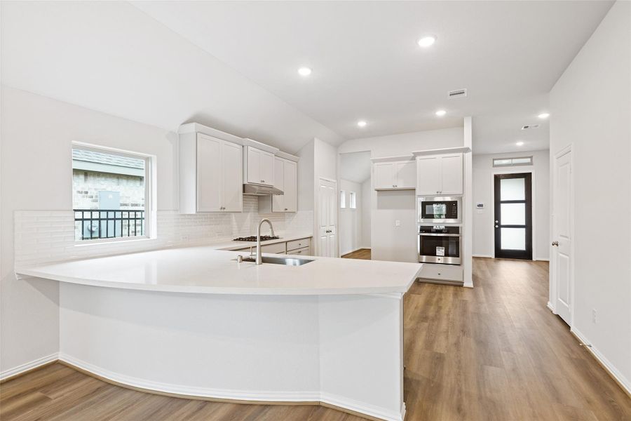 Furnished interior view inside a new home in Sunterra, Katy (Image 10). Furnished interior view inside a new home in Sunterra, Katy (Image 10).