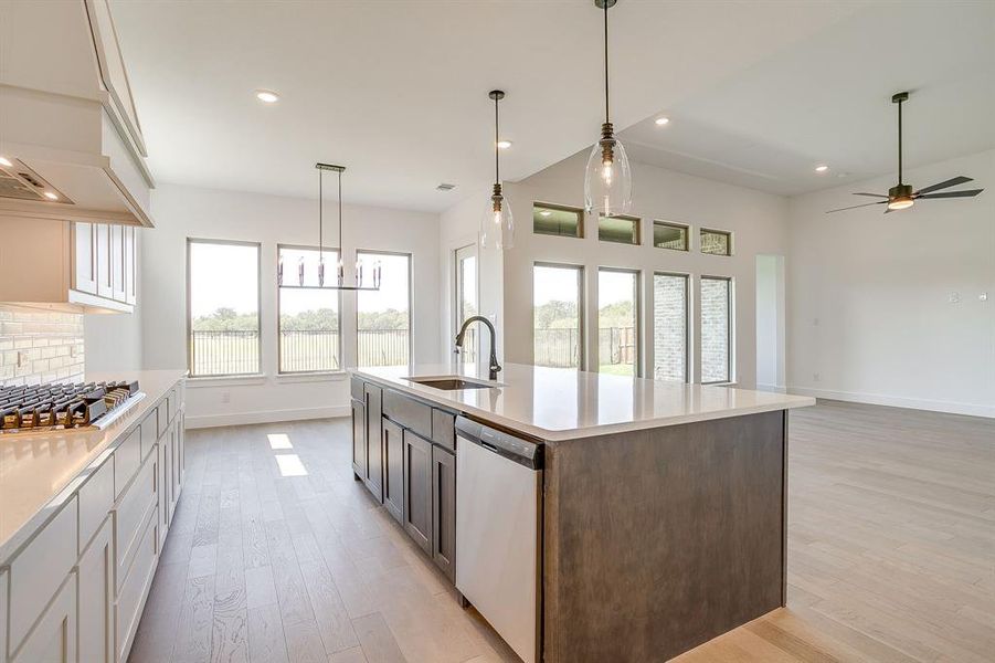 Furnished interior view inside a new home in Pecan Grove, Burleson (Image 15).