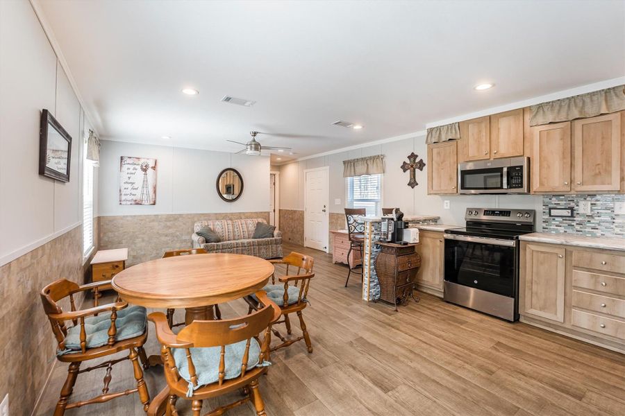 Furnished interior view inside a new home in , Coldspring (Image 35).
