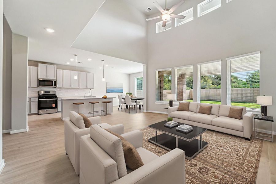 Photo is not of the actual home, but is an inspirational photo of builder’s model home and may depict options, furnishings, and/or decorator features that are not included