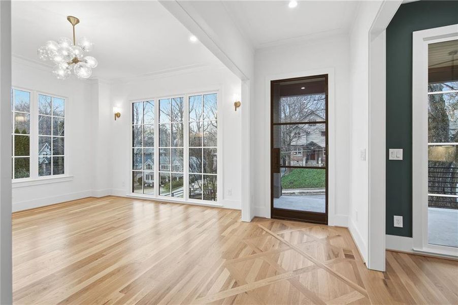 Spacious, unfurnished interior of a new home in , Atlanta (Image 21).