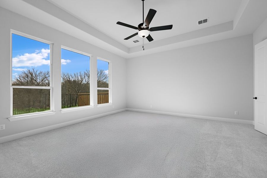 Representative unfurnished interior of a home built from the Victoria by Taylor Morrison in The Ranch at Uptown Celina, Celina (Image 16).