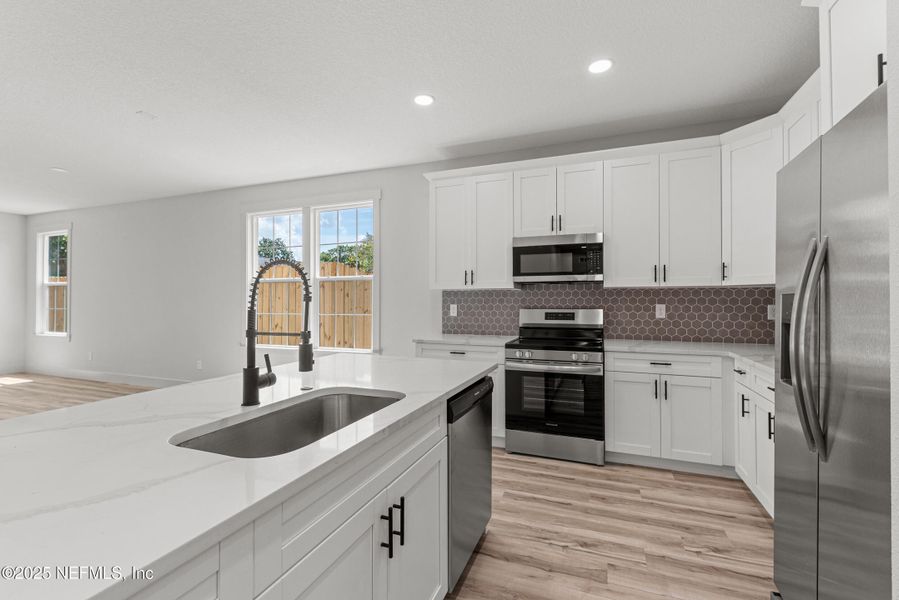 Furnished interior view inside a new home in , Jacksonville (Image 4).
