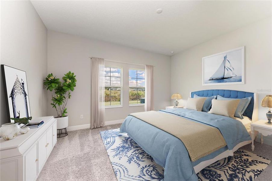 Furnished interior view inside a new home in Hawkstone, Lithia (Image 9).