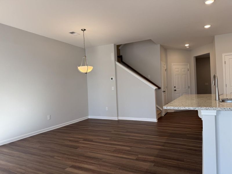 Spacious, unfurnished interior of a new home in East Main Townes, Spartanburg (Image 10).