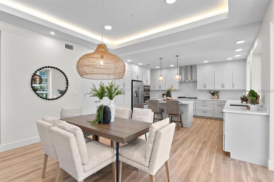 Furnished interior view inside a new home in , Clearwater (Image 14). Furnished interior view inside a new home in , Clearwater (Image 14).