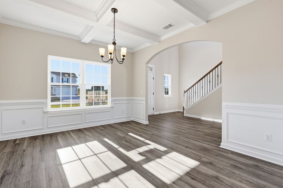 Representative unfurnished interior of a home built from the The Screven by RTS Homes in Tibet Road at Sassafras, Allenhurst (Image 24).