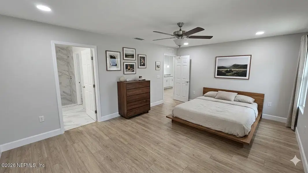 Furnished interior view inside a new home in , Jacksonville (Image 4).