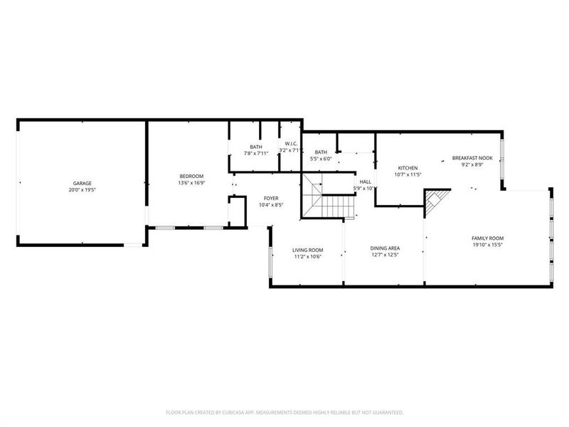 2D floor plan layout of this home in , Duncanville, TX (Image 3).