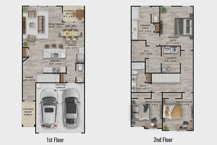 2D floor plan layout for the Weston by Resibuilt in Alcovy Meadows, Dacula, GA (Image 2). 2D floor plan layout for the Weston by Resibuilt in Alcovy Meadows, Dacula, GA (Image 2).