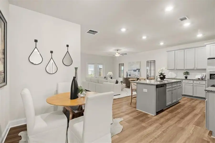 Furnished interior view inside a new home in , Dacula (Image 8). Furnished interior view inside a new home in , Dacula (Image 8).