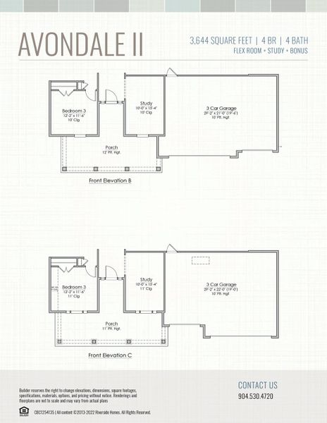 2D floor plan layout for the Avondale II by Riverside Homes in Hidden Creek at SilverLeaf, St. Augustine, FL (Image 8). 2D floor plan layout for the Avondale II by Riverside Homes in Hidden Creek at SilverLeaf, St. Augustine, FL (Image 8).