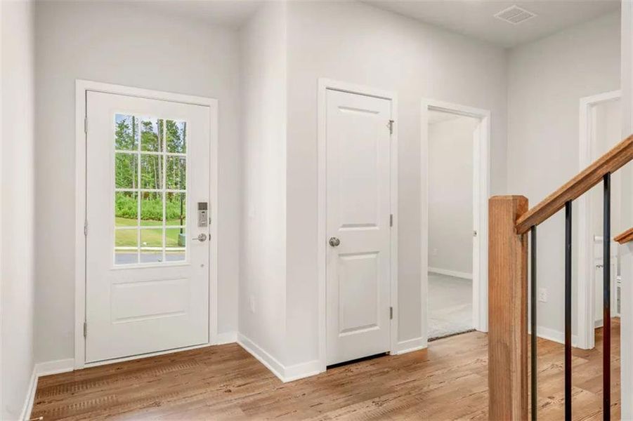 Spacious, unfurnished interior of a new home in Parkview Estates, South Fulton (Image 27). Spacious, unfurnished interior of a new home in Parkview Estates, South Fulton (Image 27).