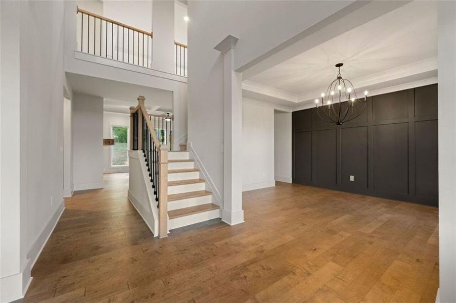 Spacious, unfurnished interior of a new home in Steeplechase, Hoschton (Image 45).