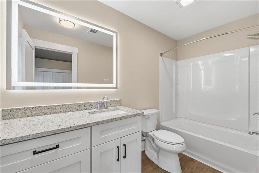 Furnished interior view inside a new home in , Murrayville (Image 16).