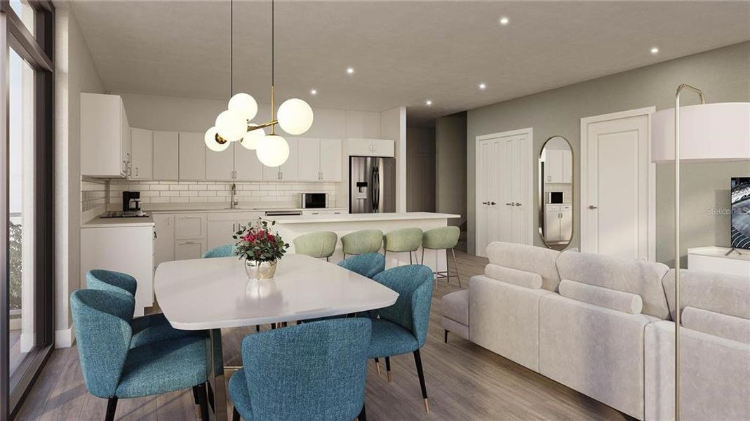 Furnished interior view inside a new home in , Gainesville (Image 2). Furnished interior view inside a new home in , Gainesville (Image 2).