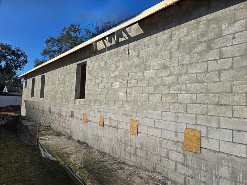In-progress construction of a new home in , Clearwater, FL (Image 27).