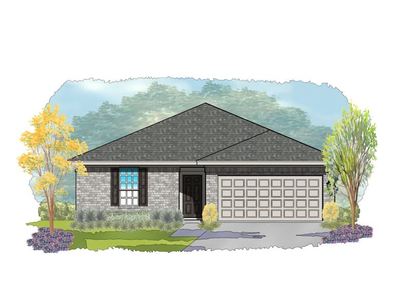 Representative exterior photo of a completed home built from the Preston by Steve Klein Custom Builder in TerraVista, Victoria, TX (Image 6). Representative exterior photo of a completed home built from the Preston by Steve Klein Custom Builder in TerraVista, Victoria, TX (Image 6).