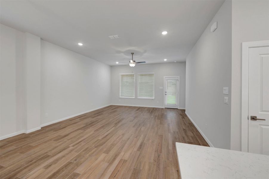 Spacious, unfurnished interior of a new home in Austin Point - Terrace Collection, Richmond (Image 29).