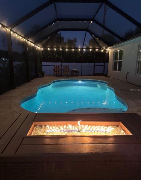 Exterior details and patio area of a home in , North Port (Image 24).