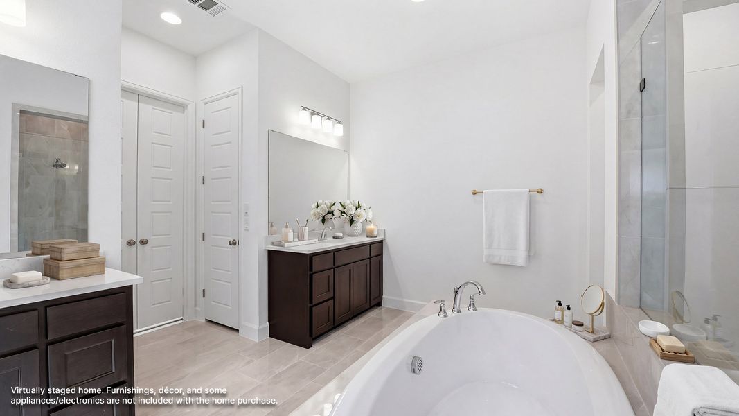 Furnished interior view inside a new home in Meraki, Forney (Image 10).