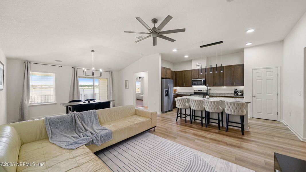 Furnished interior view inside a new home in , Jacksonville (Image 25). Furnished interior view inside a new home in , Jacksonville (Image 25).