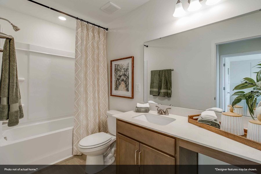 Furnished interior view inside a new home in Dove Hollow, Chesnee (Image 23).