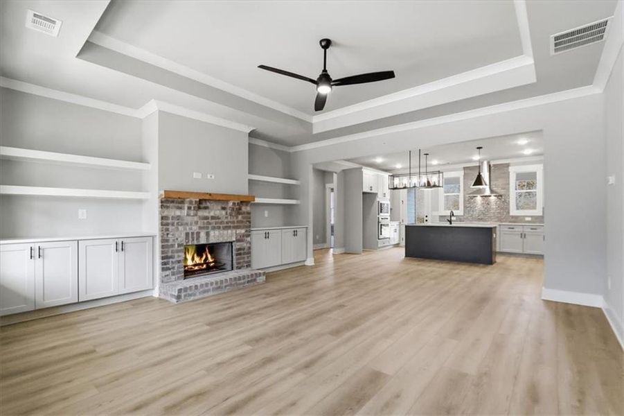 Spacious, unfurnished interior of a new home in , Statham (Image 29).