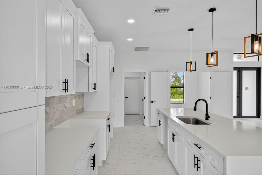 Furnished interior view inside a new home in , Lehigh Acres (Image 10).