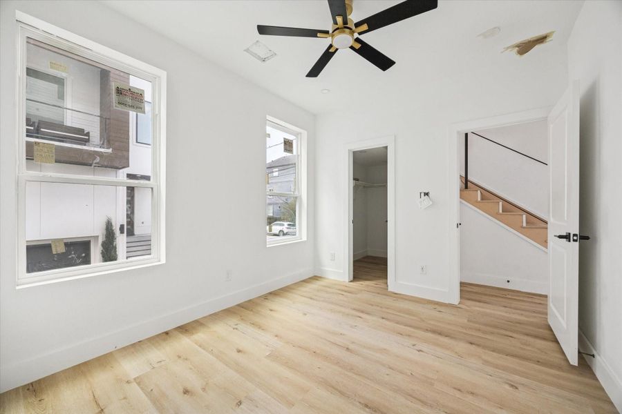 View of a secondary bedroom on the 1st floor as of February 12, 2026.