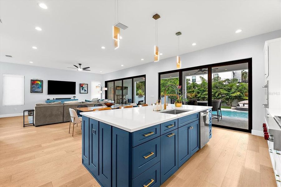 Furnished interior view inside a new home in , Tampa (Image 17).