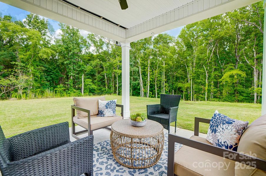 Furnished interior view inside a new home in Grier Meadows, Charlotte (Image 37).