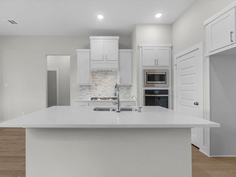 Furnished interior view inside a new home in Trillium, Richmond (Image 6).