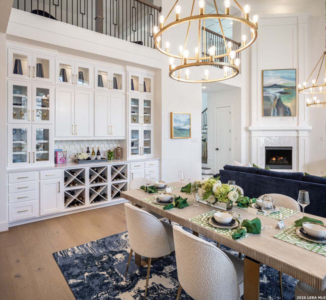 Furnished interior view inside a new home in Esperanza, Boerne (Image 25).