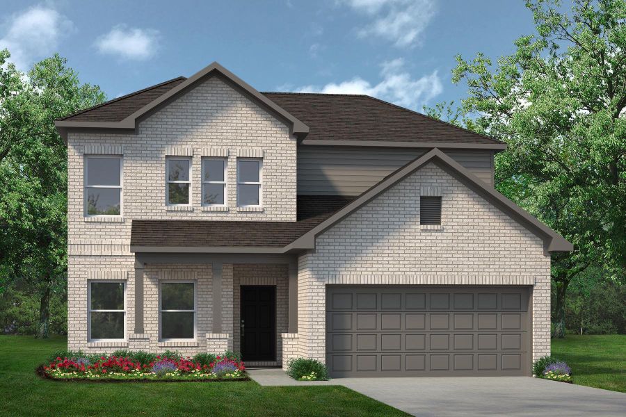 The Georgetown II- Elevation I