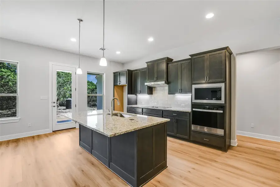 Furnished interior view inside a new home in , Burnet (Image 8).