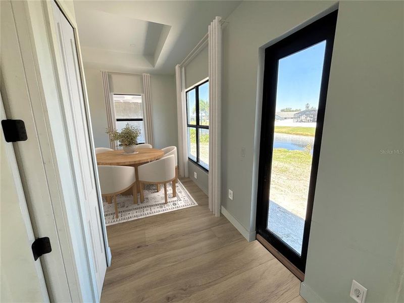 Furnished interior view inside a new home in , Rotonda West (Image 17).