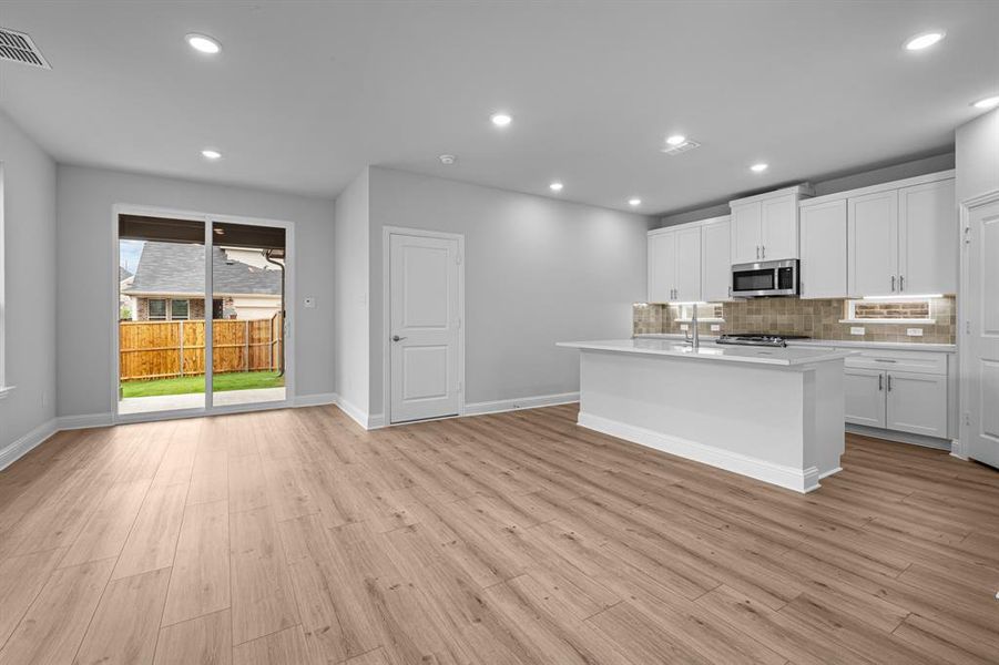 Furnished interior view inside a new home in Symmetry 37s, Frisco (Image 4).