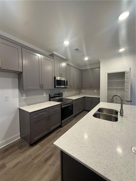 Furnished interior view inside a new home in Porter Reserve, Decatur (Image 4). Furnished interior view inside a new home in Porter Reserve, Decatur (Image 4).
