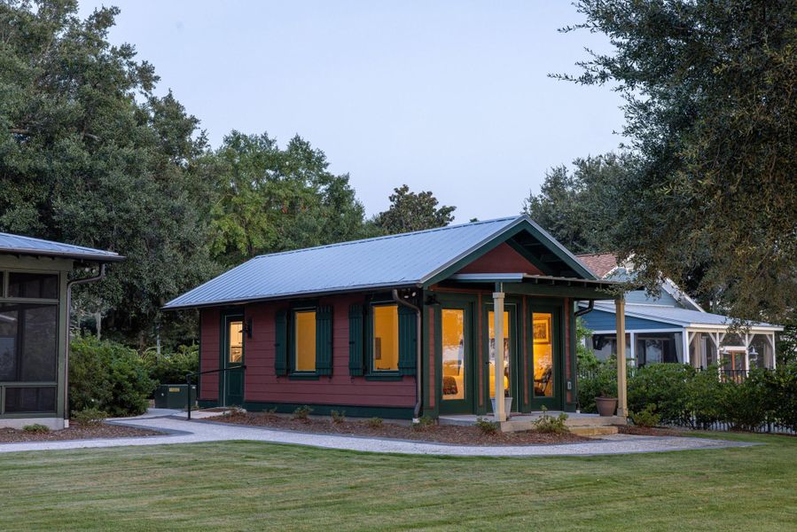 Front exterior of a new home in , Bonneau, SC, highlighting curb appeal (Image 21).