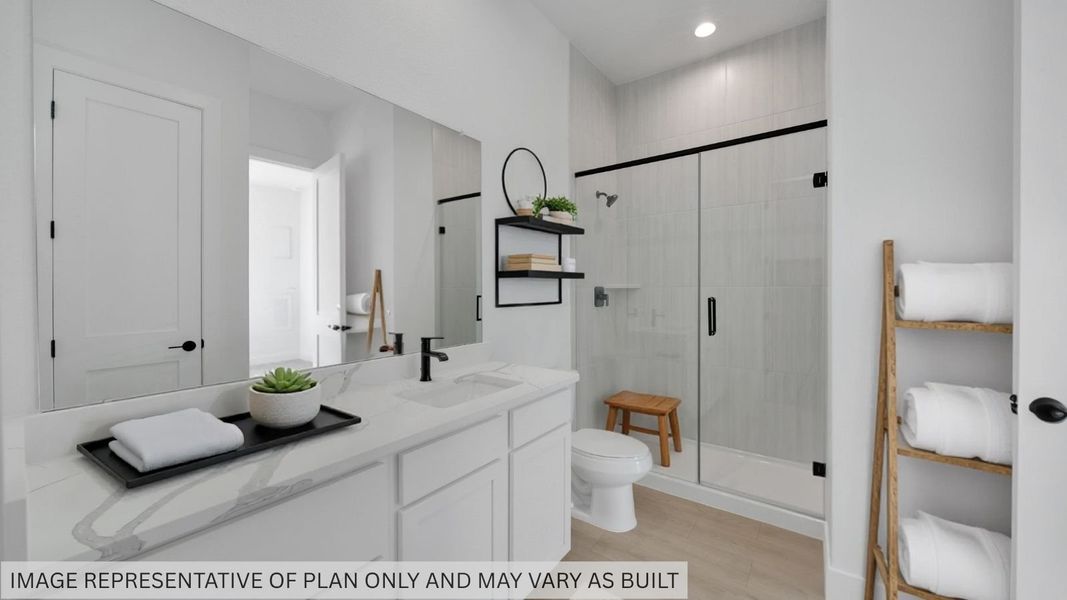 Representative furnished interior of a home built from the H60F by D.R. Horton in Butlers Bend Estates, Pinehurst (Image 18).