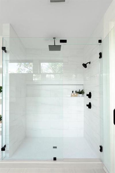 Primary Bathroom - grand shower