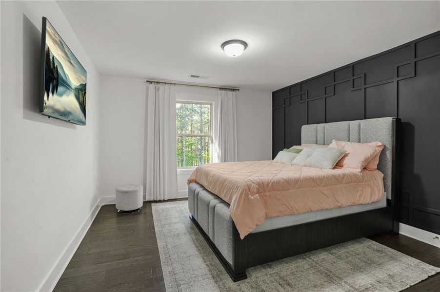 Furnished interior view inside a new home in , Fairburn (Image 8).