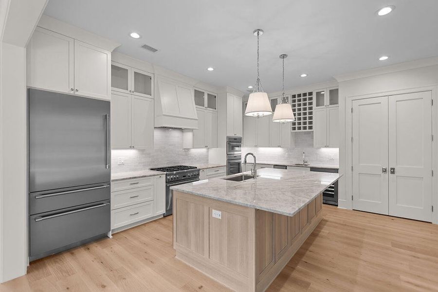 Furnished interior view inside a new home in , Seabrook Island (Image 15).