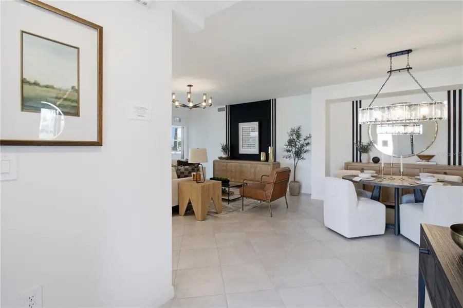 Furnished interior view inside a new home in , Lakewood Ranch (Image 18).